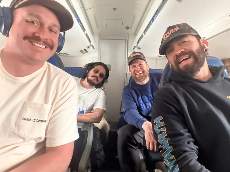 Grand Union Creative crew filming on location — behind the scenes 9