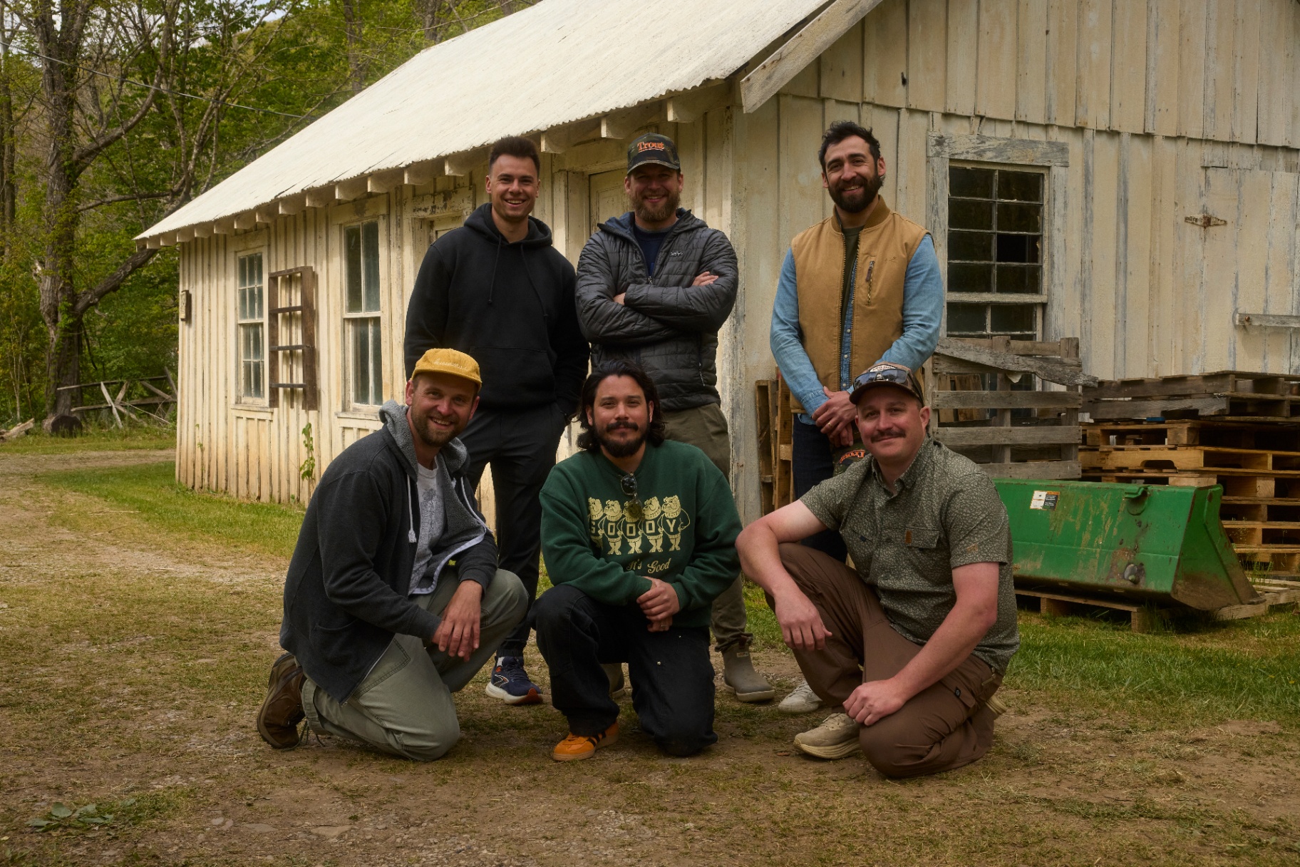 The Grand Union Creative crew on location