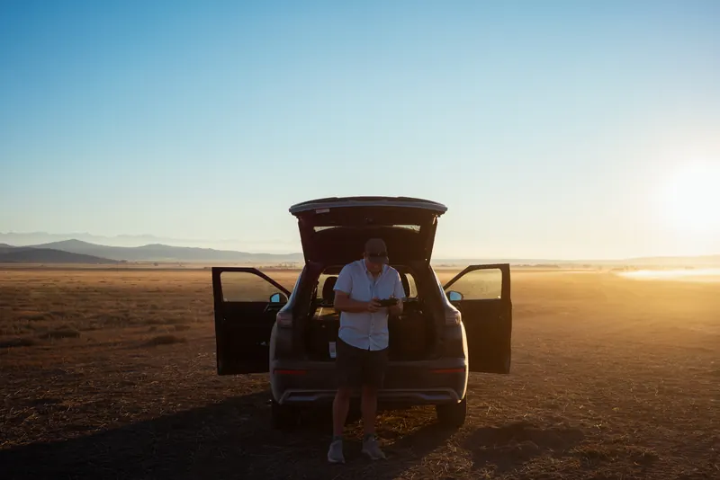 Grand Union Creative crew filming on location — behind the scenes 10